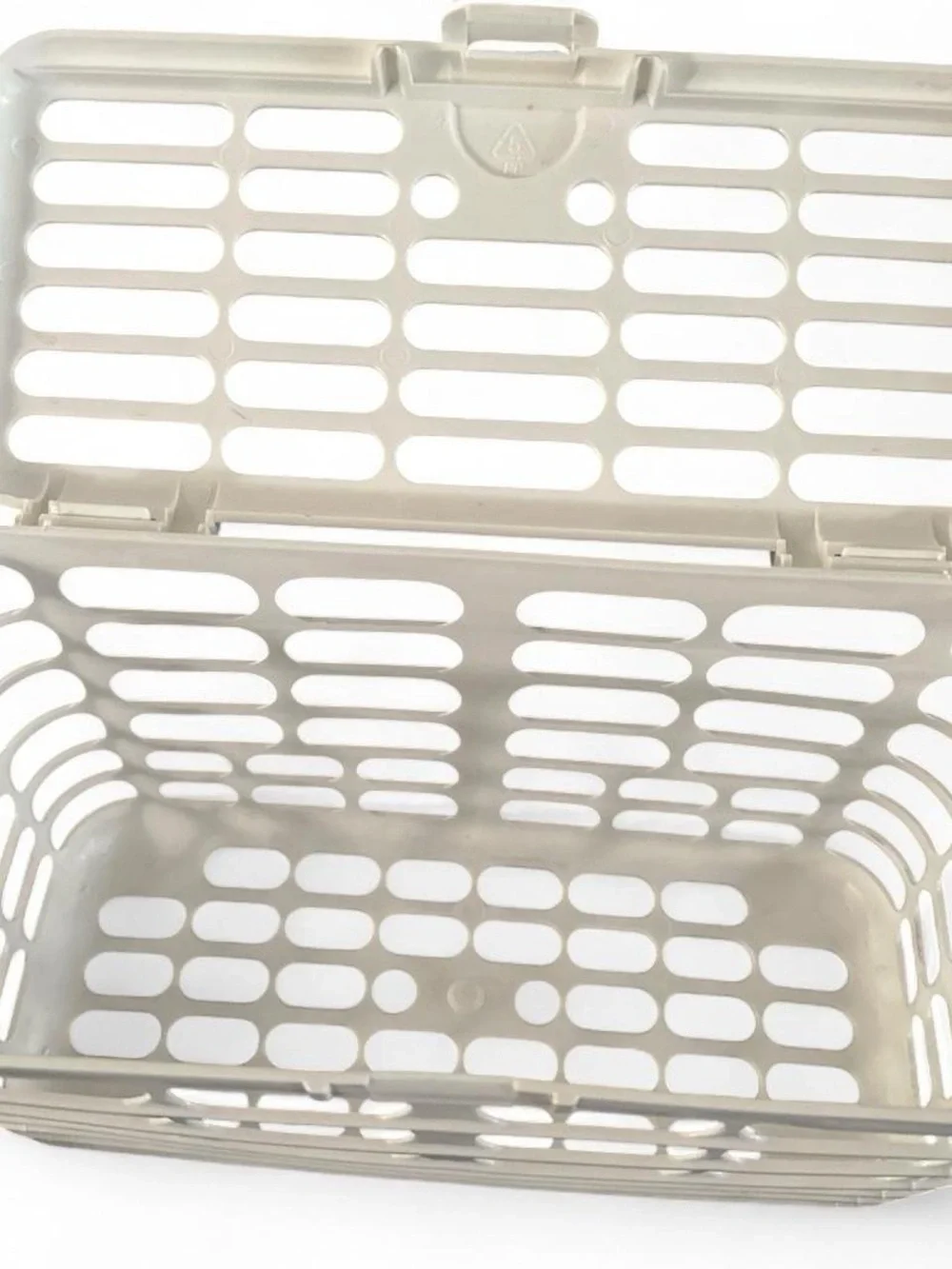 2 Plastic Storage Basket with Drain Slots